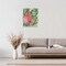 Stupell Industries Pink & Green Palm Springs Canvas, design by Anne Tavoletti
